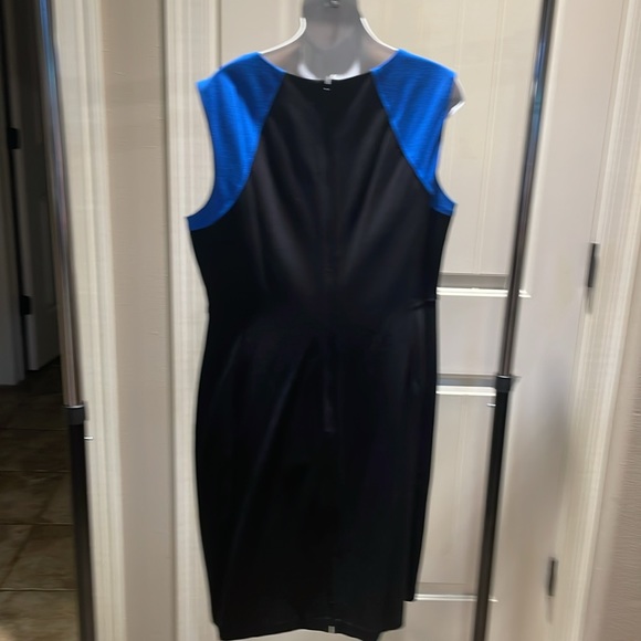 Talbots lined color block dress - Picture 3 of 4